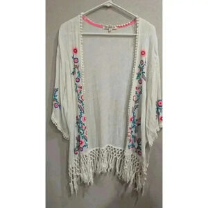 Women's Cardigan with print embroidery by Rewind size M